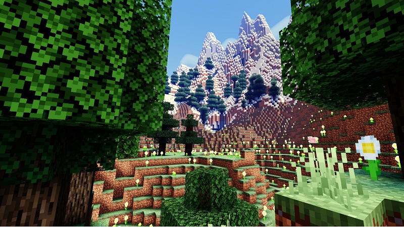 Newb-X-Daylight-Shader-mcpe-bedrock