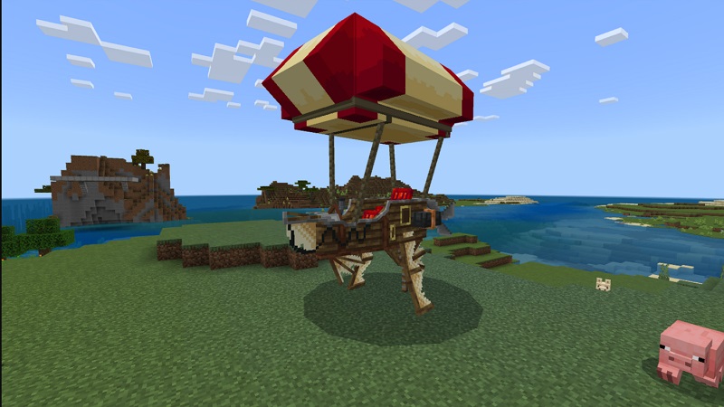 flyerwork-vanilla-aircraft-and-plane-addon-mcpe-download