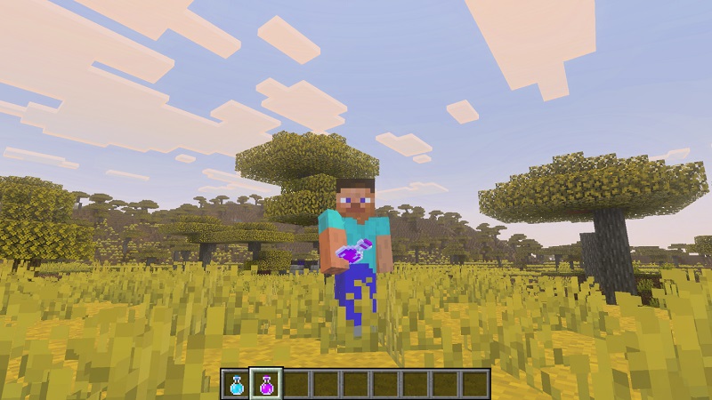 transform-into-baby-addon-mcpe-bedrock