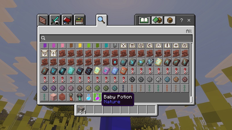 transform-into-baby-addon-minecraft
